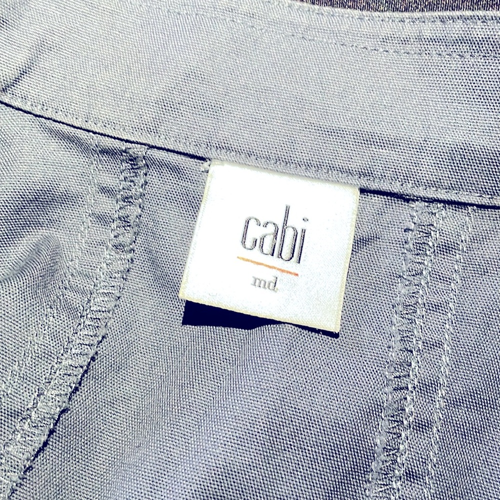 NWOT CABI Women's Dark Blue Utility Jacket.  Size Medium - Picture 4 of 5